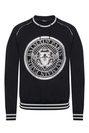Logo-printed sweatshirt, zdjęcie 1 Logo-printed sweatshirt od Balmain